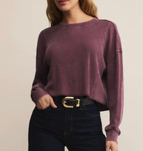 Load image into Gallery viewer, Z Supply Merlot Angel Mini Thermal Top