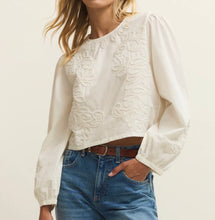 Load image into Gallery viewer, Z Supply White Tatiana Poplin Top