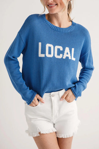 Z Supply Sienna Blue Local Sweater
