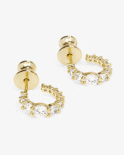 Load image into Gallery viewer, Melinda Maria Oh She Fancy Graduated Huggies- Gold/White