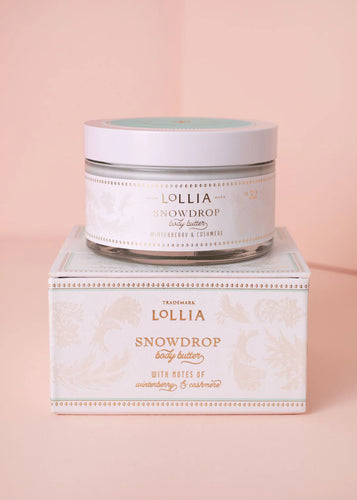 Lollia-Snowdrop Whipped Body Butter
