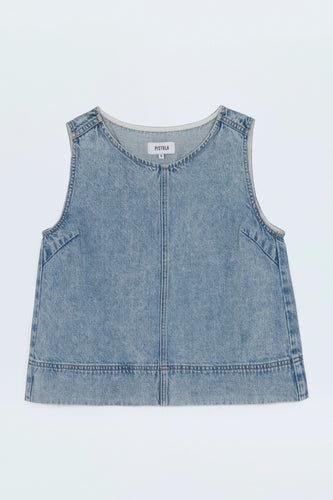 Pistola Rue Pop Over Swing Shirt-Berkeley