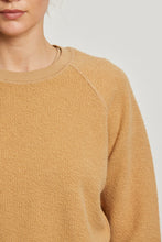 Load image into Gallery viewer, Perfect White Tee Ziggy Reverse Fleece LS Top Suede
