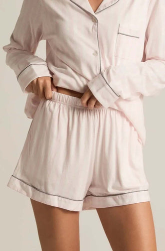 Lucy Pink Stripe PJ Shorts