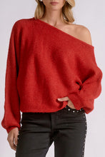 Load image into Gallery viewer, Red Soft OTS Sweater