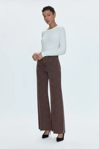 Pistola Denim Dark Roast HR Wide Leg Pant