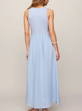 Load image into Gallery viewer, Z Supply Light Blue Charlotte Midi Dress