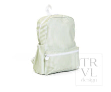 Load image into Gallery viewer, TRVL Backpacker- Pimlico Stripe Sage