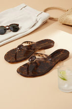 Load image into Gallery viewer, Tortoise Jelly Flip Flop