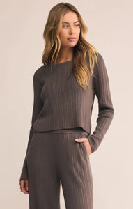 Z Supply Ash Heather Du Monde Sweater