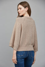 Load image into Gallery viewer, Soft Mocha Raglan Slv Crew Neck Sweater