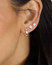 Load image into Gallery viewer, Melinda Maria Ashley Chain Convertible Earring-Gold Mix White