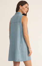 Load image into Gallery viewer, Z Supply Denim New Day Twill Mini Dress