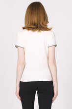 Load image into Gallery viewer, Vintage Cream Stitching Detail Zuma Top
