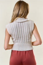 Load image into Gallery viewer, Ivory Slvls Turtleneck Sweater