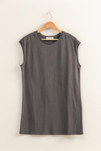 Load image into Gallery viewer, Throw On and Go Knit Dress Charcoal