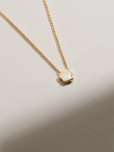 Load image into Gallery viewer, Ana Luisa Mother of Pearl Inlay Flower Pendant- Saya Necklace