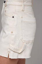 Load image into Gallery viewer, Hidden Ecru A Line Denim Short