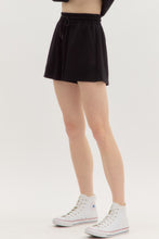 Load image into Gallery viewer, Black Jersey Knit Bubble Hem Set