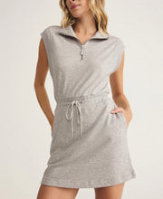 Load image into Gallery viewer, Z Supply Heather Grey Varsity Club Dress