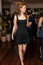 Load image into Gallery viewer, Black Stitching Detail Dress