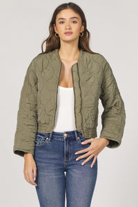 DJD Olive Maverick Bomber Jacket