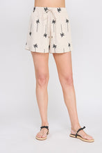 Load image into Gallery viewer, Tropical Sand Embroidered Elastic Shorts