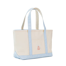 Load image into Gallery viewer, TRVL Med. Tote Coated Canvas Natural w/ Ballet Mist Trim