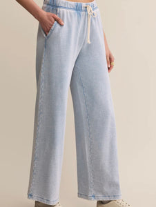 Z Supply Washed Indigo Hunter Knit Denim Pant