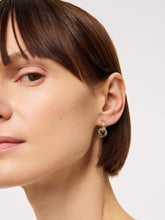 Load image into Gallery viewer, Ana Luisa Huggie Earrings- Asher Drop