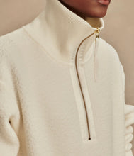 Load image into Gallery viewer, Varley Roselle Half Zip Fleece- Egret