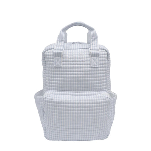 TRVL Quilted All You Need Bag- Pimlico Stripe Blue