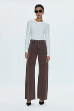 Load image into Gallery viewer, Pistola Denim Dark Roast HR Wide Leg Pant