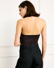 Load image into Gallery viewer, Dark Brown Faux Fur Top