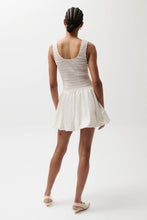 Load image into Gallery viewer, Pistola Soft White Ilona Bubble Hem Dress
