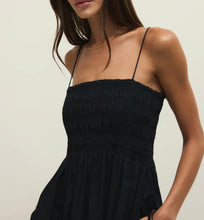 Load image into Gallery viewer, Z Supply Black Cornelia Poplin Midi Dress