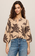 Load image into Gallery viewer, Z Supply Soft Ecru Valor Floral Cardigan