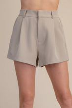 Load image into Gallery viewer, Taupe HW Dress Shorts