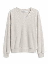 Load image into Gallery viewer, Perfect White Tee WhiteCap Grey Ziggy V-Neck