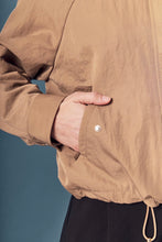 Load image into Gallery viewer, Beige Lightweight Bomber Jacket