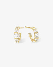 Load image into Gallery viewer, Melinda Maria Oh She Fancy Graduated Huggies- Gold/White