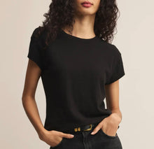 Load image into Gallery viewer, Z Supply Black Modern Slub Tee
