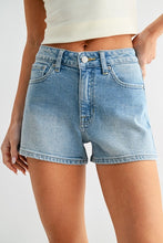 Load image into Gallery viewer, JUSA Lt. Denim HR Stretch Short