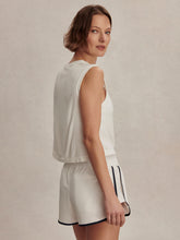 Load image into Gallery viewer, Varley Nate Seamless Cropped Tank- White