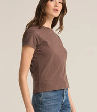 Load image into Gallery viewer, Z Supply Deep Taupe Modern Slub Tee