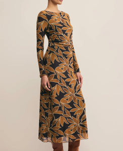 Z Supply Coconut Spellbound Nox Floral Dress
