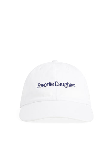 Favorite Daughter White Baseball Hat