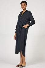 Load image into Gallery viewer, DJD Black Galina Shirt Dress