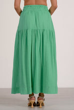 Load image into Gallery viewer, Mint Smocking Gauzey Maxi Skirt