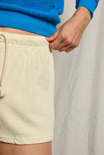 Load image into Gallery viewer, Perfect White Tee Custard French Terry Sweat Shorts